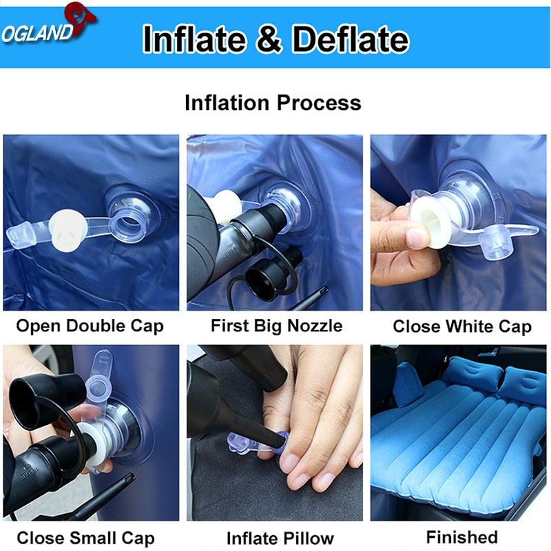 Air Bed Back Rear Seat Car Inflatable Mattress