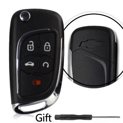 Remote Key Shell For Chevrolet/Lova/Aveo/Cruze ABS Plastic 2 3 4 5 Buttons