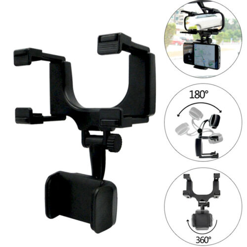 360° rear view mirror holder