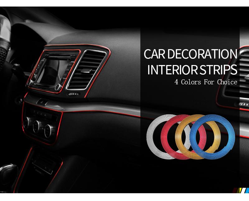 5M Car Styling Interior Decoration Strips