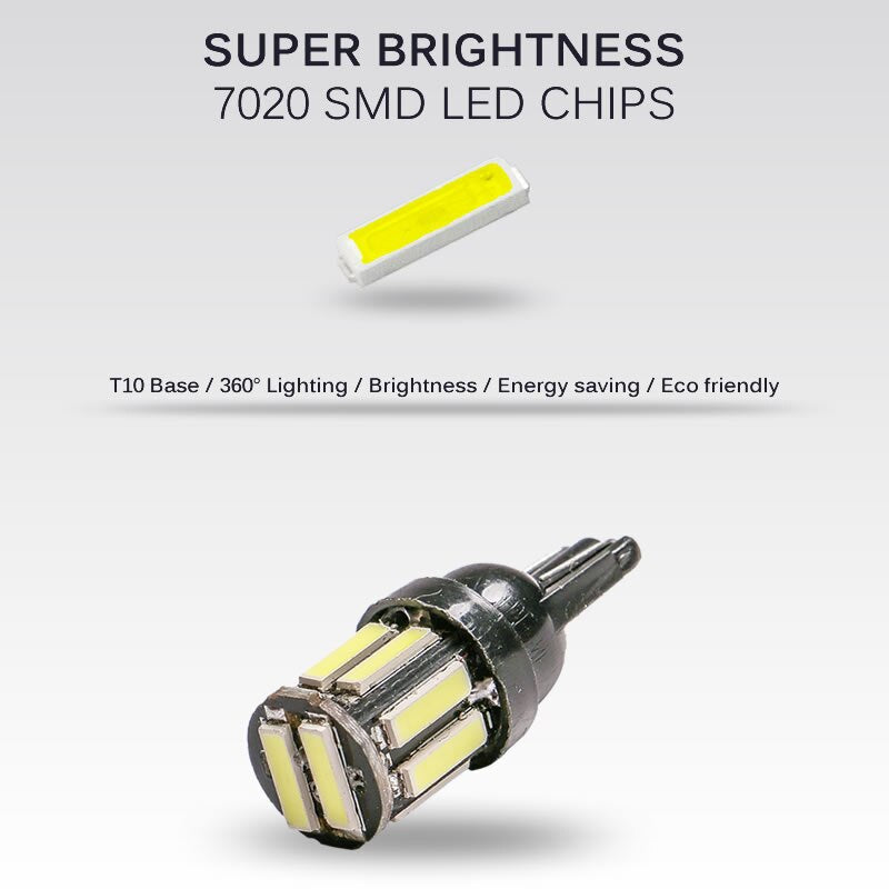 Car Light Bulbs(License plate light, Trunk and side marker light)