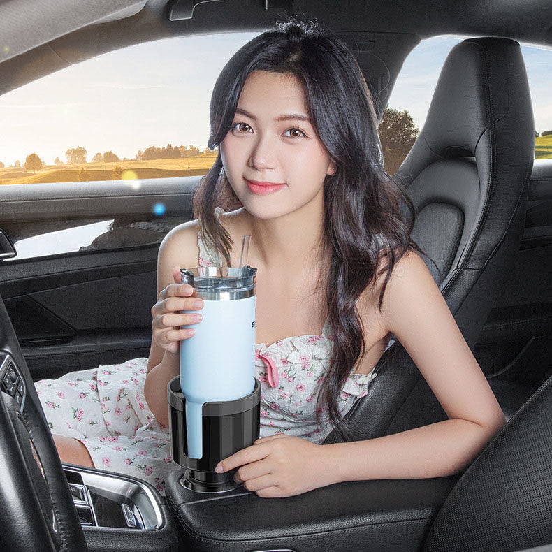 Car mounted multi functional cup holder