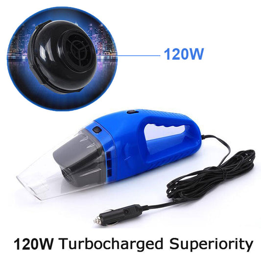 Portable Handheld car Vacuum Cleaner Wet and Dry 120W