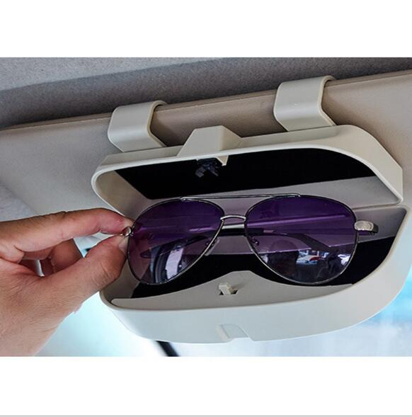 Multi-function car glasses case