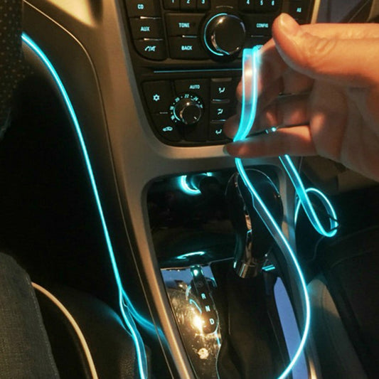 5m car interior Decorative Dash board Console accessories atmosphere lamp