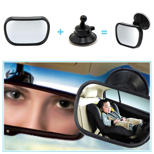 car adjustable back seat  baby mirror