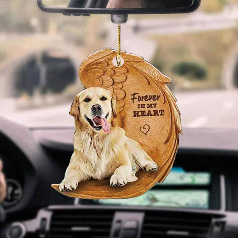 Acrylic Dog Interior Hanging Decorations Car Pendant