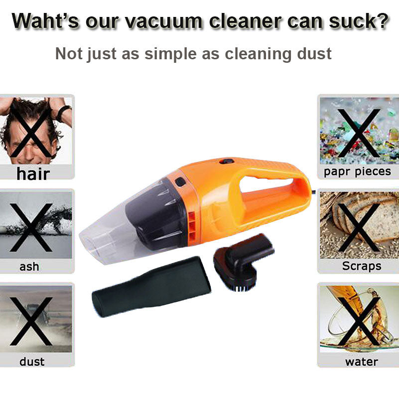 Portable Handheld car Vacuum Cleaner Wet and Dry 120W
