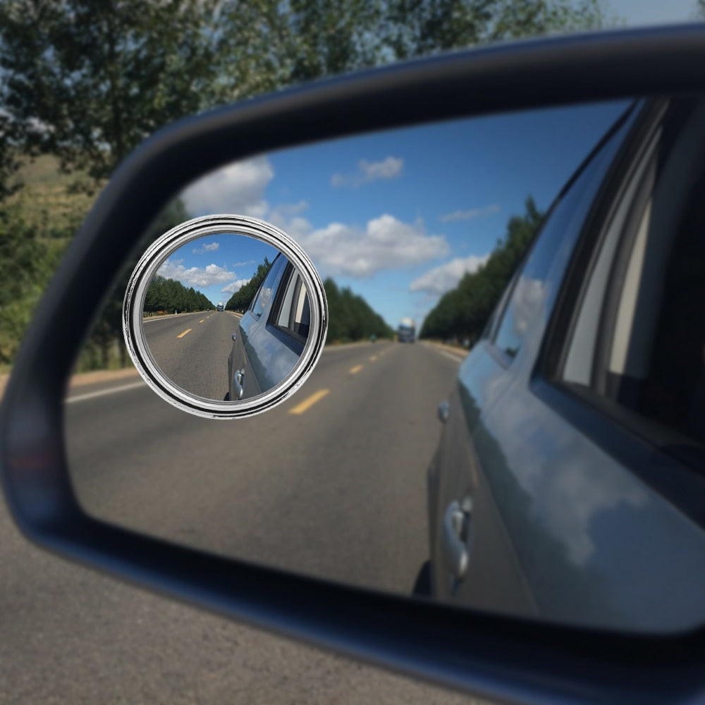 1PCS  Car Blind Spot Mirror, 360 wide