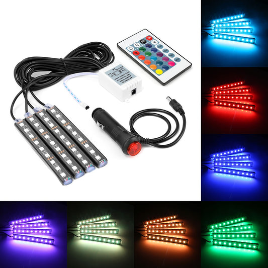 Interior Car Strip LED Light with Remote